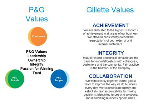 procter and gamble core values|Our PVPs .